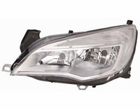 Scheinwerfer Links Opel Astra 2010-2013 MIT Chromiertem Rahmen