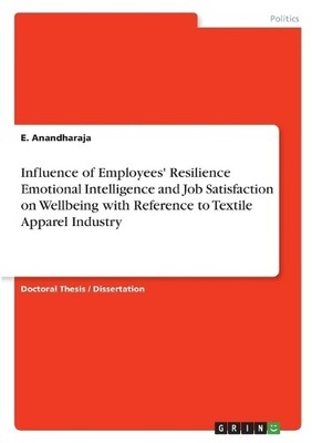 E Anandharaja Influence of Employees' Resilience Emotion (Paperback) (UK IMPORT)