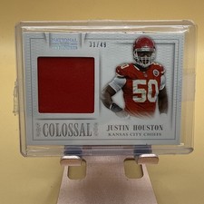 2013 Panini National Treasures Patch /49 Justin Houston 