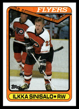 1990-91 Topps Ilkka Sinisalo #152 Philadelphia Flyers NHL Hockey base Set