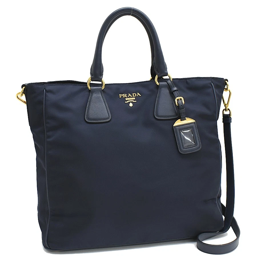 PRADA Blue Nylon Exterior Bags & Handbags for Women for sale | eBay