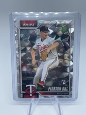 Pierson Ohl 2026 Topps Series 1 Diamante Foil Rookie Card # 321 Twins RC SP