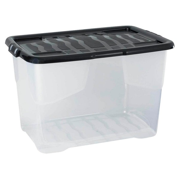 Cep Curve Aufbewahrungsbox 65,0 L Glasklar 39,7 X 60,0 X 37,8 Cm, 1 St.-image