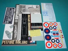 Supermarine Spitfire Mk. IXc Tamiya 1/32 Decals Instructions PE Book Masks Etc.