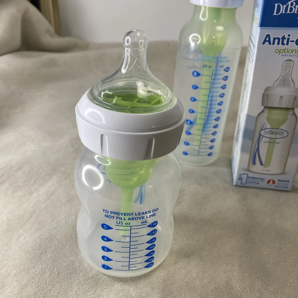 6 biberones Dr. Browns anticólicos flujo natural artesanal 2 cada uno - 4,5,8 Foto 3 de 4