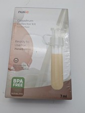 Colostrum Collector Kit 7ml/6pcs, Leakproof, Reusable Breast Milk Collector