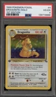 DRAGONITE 1999 POKEMON FOSSIL 1ST EDITION HOLO RARE 4/62 PSA 4