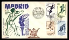 Mayfairstamps Spain FDC 1962 Athletes Combo Torch Madrid First Day Cover aaw_919