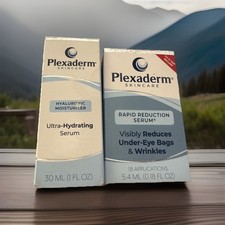Plexaderm RAPID REDUCTION  Ultra Hydrating Serum 18 Pods New   2 PCS SET   NEW