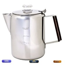 Chinook Timberline 9 Cup Stainless Steel Coffee Percolator 41120