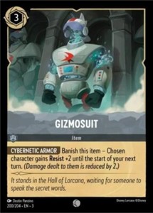 Disney's Lorcana: Gizmosuit - 200/204 - Common [Mint/NM] Into the Inklands