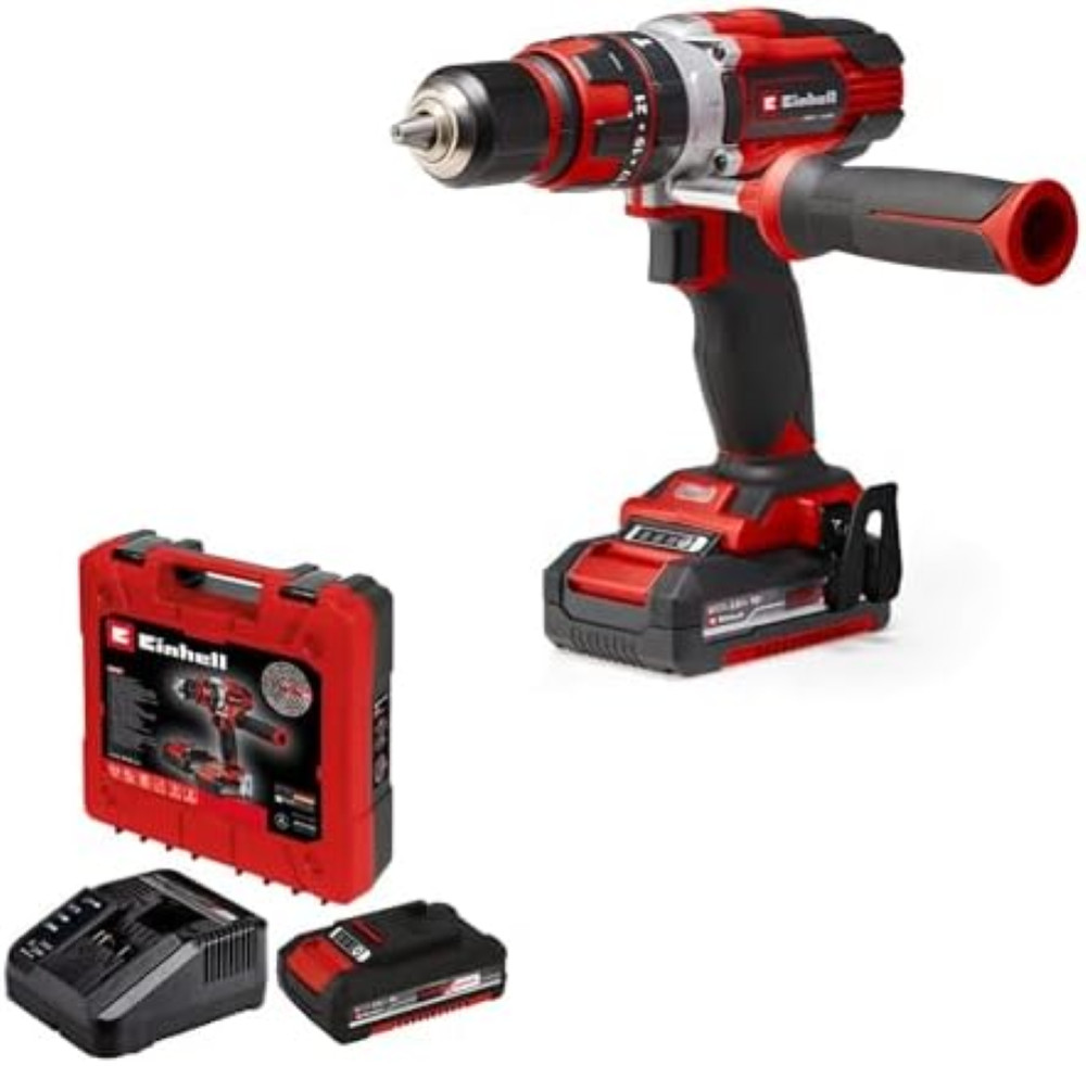 Einhell TE-CD 18/48 Li-i-Solo: Trapano Percussione 18V Power X-Change