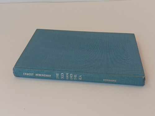 THE OLD MAN AND THE SEA by Ernest Hemingway  "W"  1952 DJ/HC - Picture 3 of 7