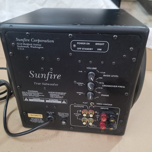 SUNFIRE True Subwoofer 10"