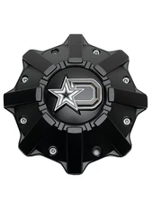 Dropstars Matte Black Wheel Center Cap 6056B212 S1209-08 6056K84-DS S1105-06-83