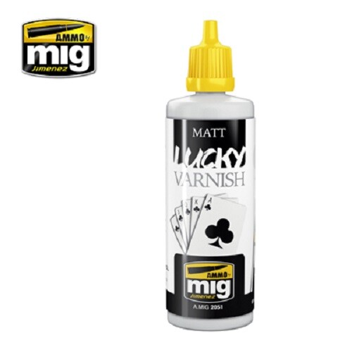 Ammo Mig A.Mig 2051 Matt Lucky Varnish 60ml - Picture 1 of 1