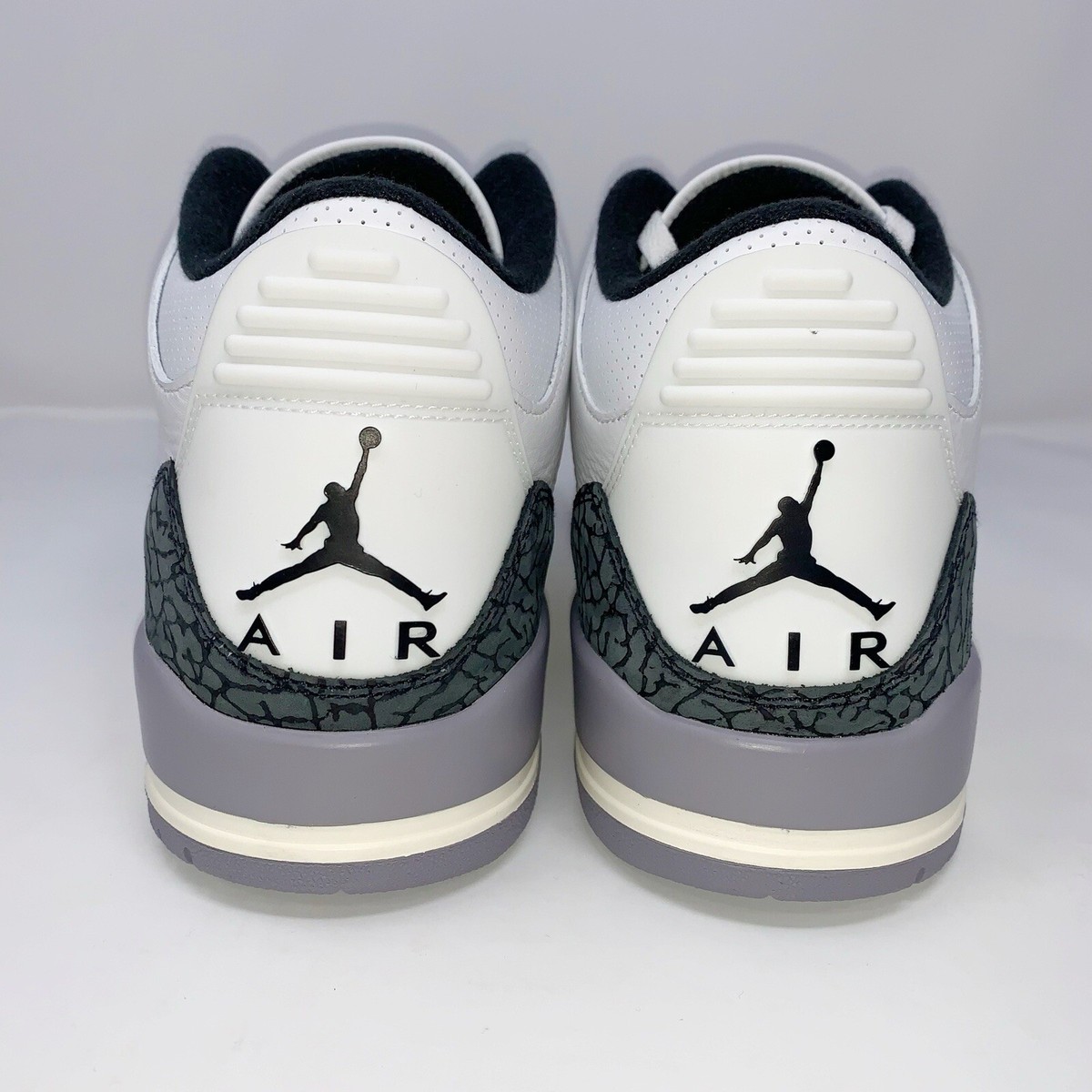 Size 8 - Air Jordan 3 Retro Cement Grey for sale online | eBay