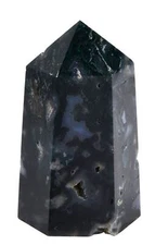 Moss Agate Point - 3, Natural Moss Agate from Brazil