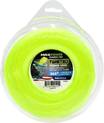 Maxpower 338806 Premium Twisted Trimmer Line .065-Inch Line... 