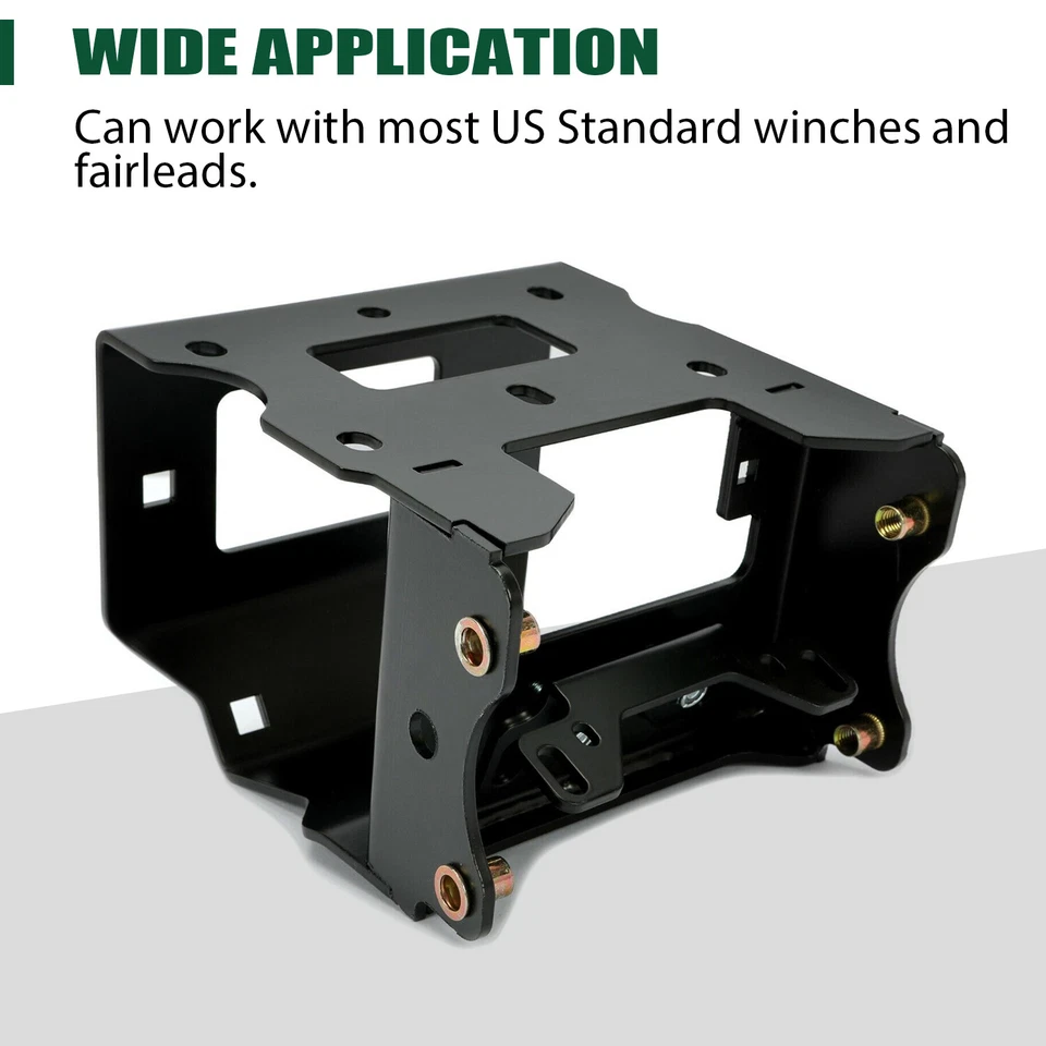 NEW Winch Mount FOR Polaris ATV Sportsman 400 450 500 550 570 800 850 2011-2024 - Image 4 of 4