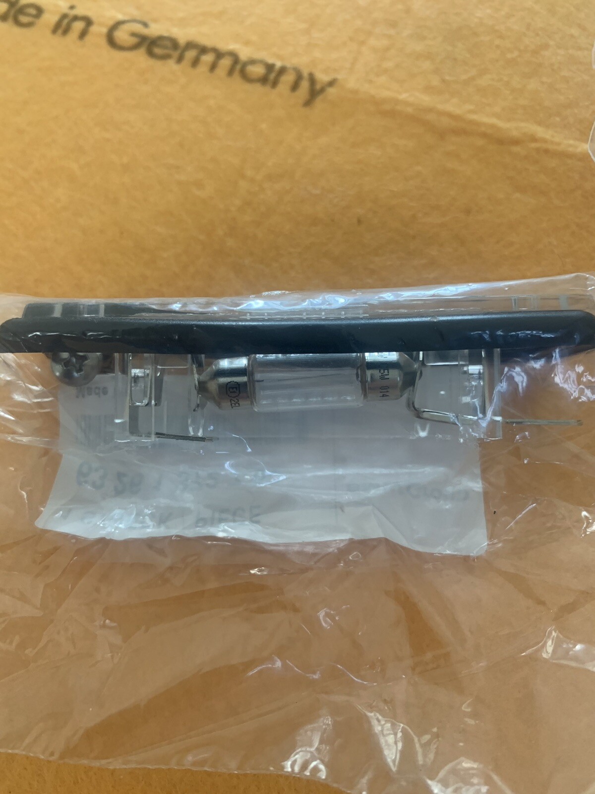 Bmw OEM Z1 E26 E23 E24 E28 E30 E12 Rear Plate Lights # 63261354666 