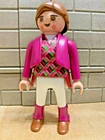 Playmobil character woman rider riding boot 02 custom rare vintage
