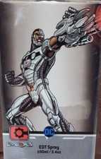 DC Comics Teen Titans Cyborg Fragrance Cologne 2 Pack SEALED