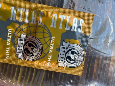 Atlas Premium Latex Bulk Condoms - Choose Style & Amount