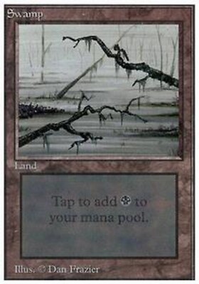 MRM ENGLISH Swamp - Marais V3 PL MTG Magic Unlimited
