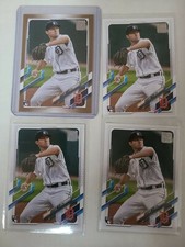 2021 Topps GOLD Casey Mize /2021 Detroit Centered And Sharp + 3 Base