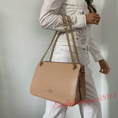 Coach 78798 Bryant Convertible Carryall Leather Shoulder Bag in