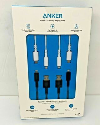 Anker PowerLine Select+ Lightning Fast Charging Cable iPhone iPad