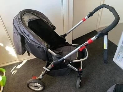 steelcraft agile plus reverse handle stroller