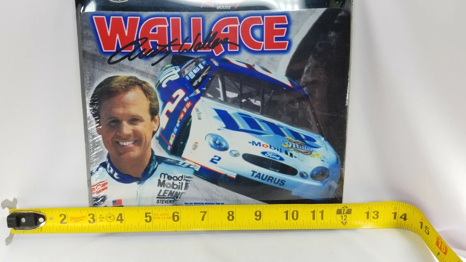 Alfombrilla de ratón vintage #2 Rusty Wallace PitPad NUEVA Nascar, imagen refrigeradora MOUSCAR 1998  Foto 4 de 4