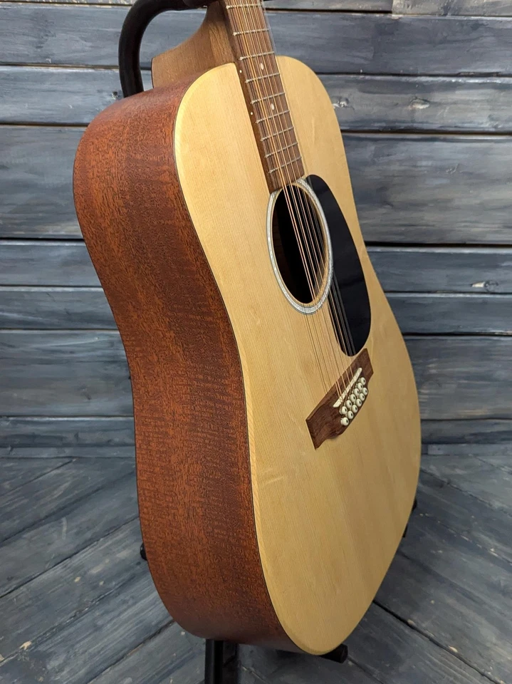 Guitarra Eléctrica Acústica Martin D-X2E 12 Cuerdas Serie X - Natural Foto 4 de 4