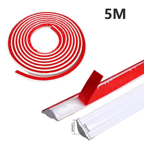 3m/5m Flexible Laminate Beading Self Adhesive Plastic Wall Corner Edging Strip - Picture 3 of 20