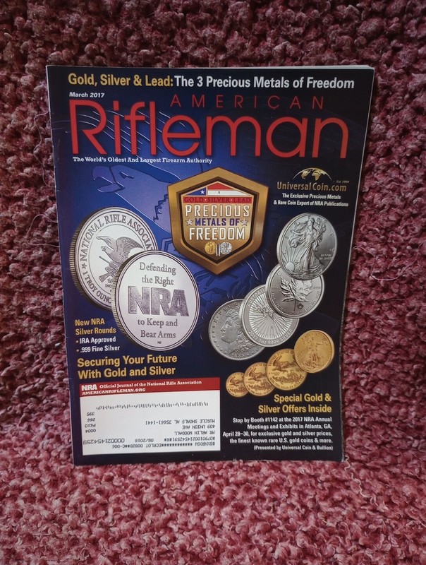AMERICAN RIFLEMAN MAGAZINE COPY MARCH 2017