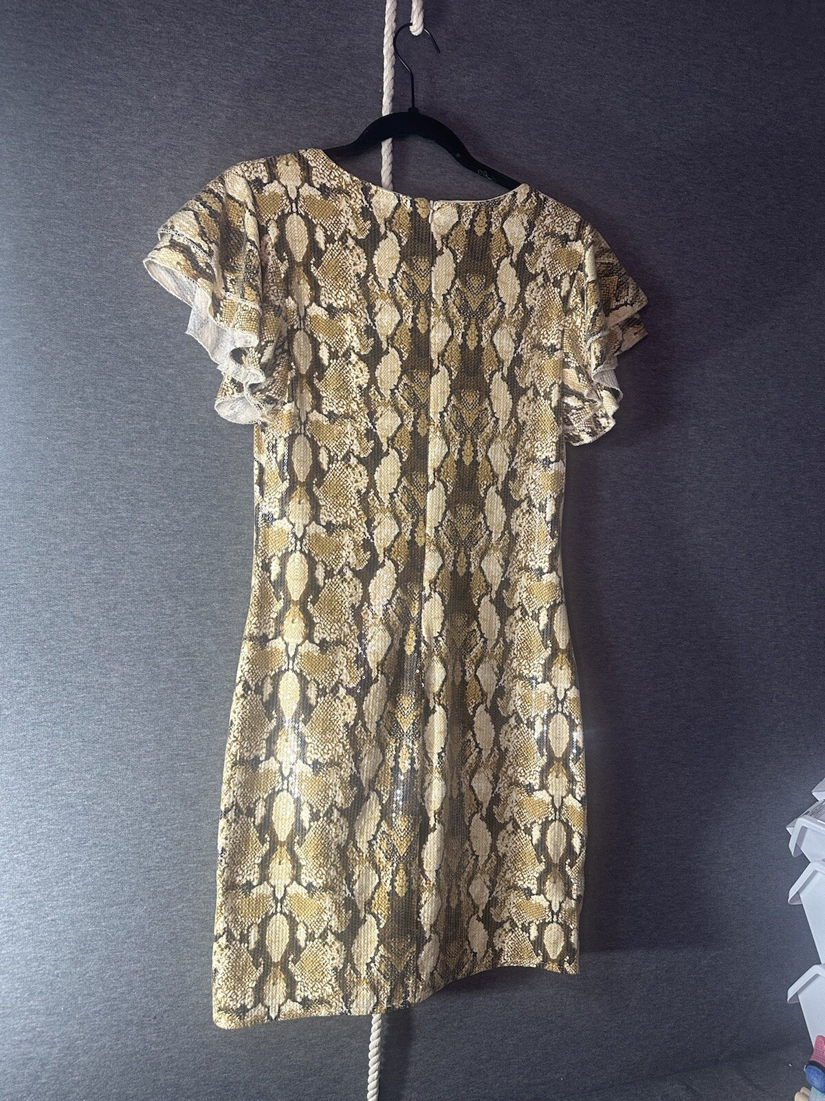 Whimsy Goth- Molly Bracken Snake Pattern Sequin D… - image 6