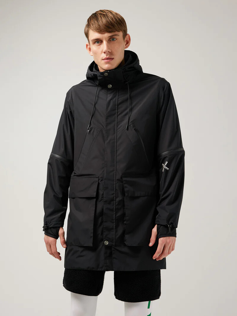 ウエア J.LINDEBERG - J.LINDEBERG GORE-TEX J.Lindeberg Gents Bridge Padded Rain Jacket Surf The Web (O316)
