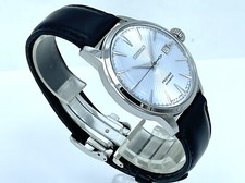 SEIKO PRESAGE Cocktail Time Automatic Watch Blue Dial Overhauled 4R35-01T0 Boxed 8