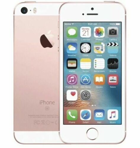 Original Apple iPhone SE 64GB Rose Gold iOS 9 12MP Unlocked Smart Phone By  FedEx 642896556423