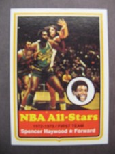 1973-74 Topps Basketball Card # 120 Spencer Haywood, NBA All Stars, Excellent +