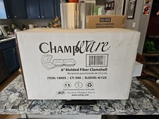 Southern Champion Tray 18905 ChampWare 6" x 6" Molded Tray - 500 / CS