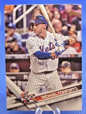 2017 TOPPS UPDATE #US168 MICHAEL CONFORTO SHORT PRINT SP VARIATION NEW YORK METS