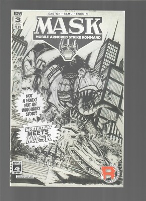M.A.S.K. Mobile Armored Strike Kommand #3 Variant / IDW Comics