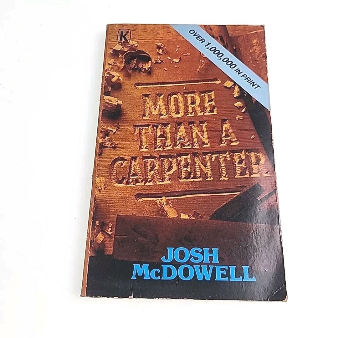 More than a Carpenter Josh McDowell 1989 Paperback Book