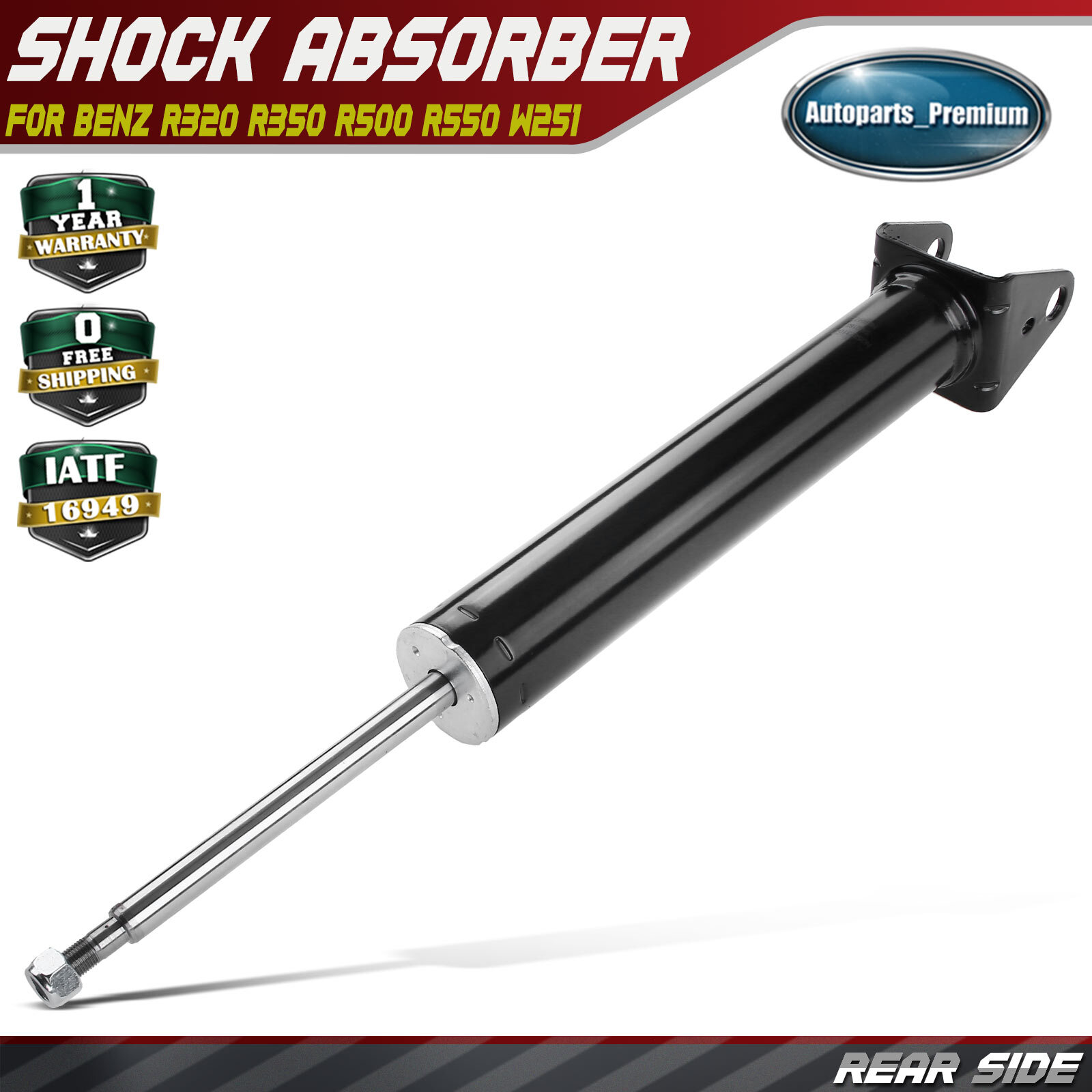 1x Rear Left or Right Shock Absorber for Mercedes-Benz R320 R350 R500 ...