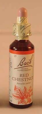 Bach Flower Remedies, Red Chestnut 20ml. BBE 07/2029