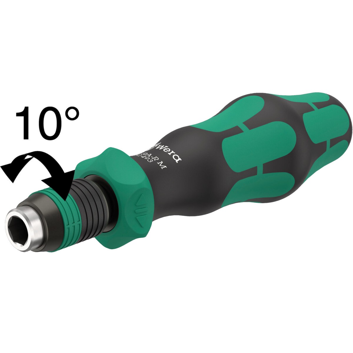 Wera 05051493001 Bitholding Screwdriver 838 RA-R M, 1/4