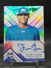 FRAIDEL LIRIANO 2018 ELITE EXTRA AUTO ROOKIE RANGERS